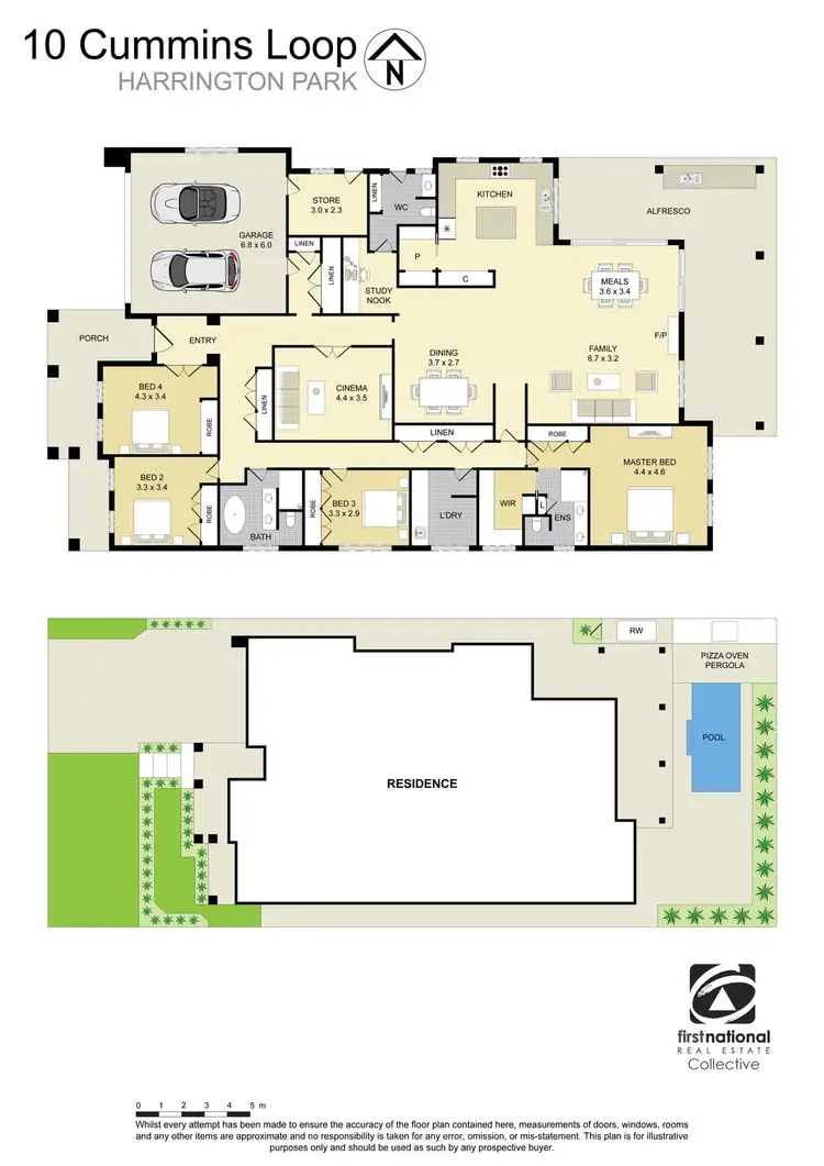 Floorplan of Homely house listing, 10 Cummins Loop, Harrington Park NSW 2567