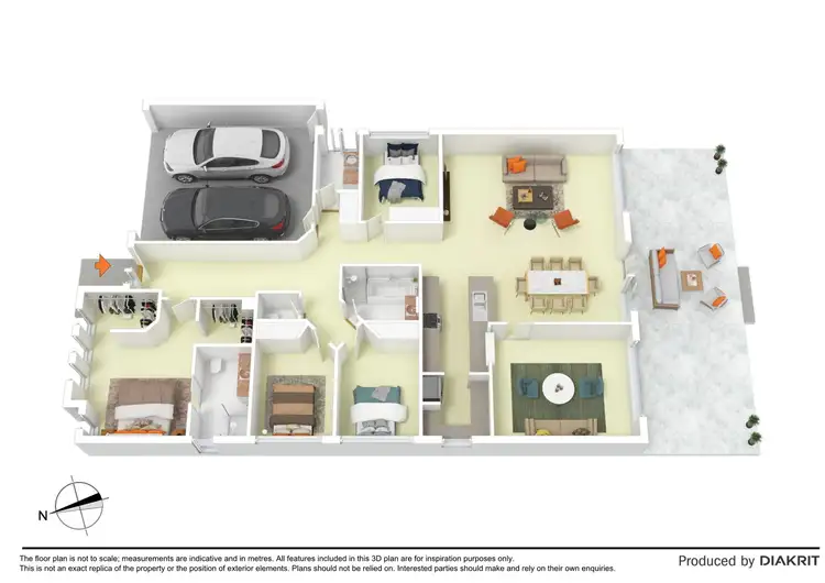 Floorplan of Homely house listing, 15 Mountview Drive, Diggers Rest VIC 3427