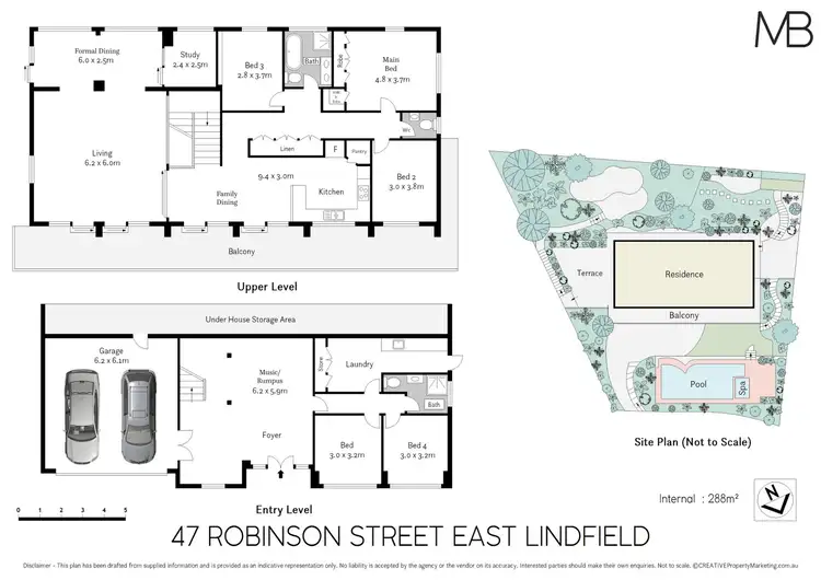 Floorplan of Homely house listing, 47 Robinson Street, East Lindfield NSW 2070