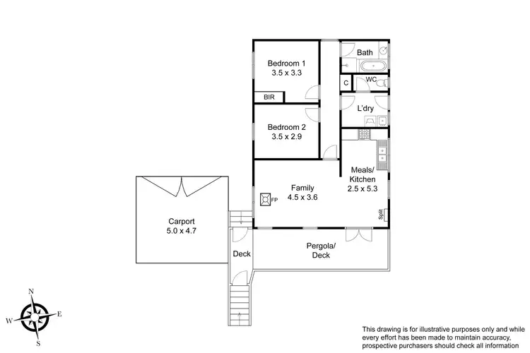 Floorplan of Homely house listing, 1462 Burwood Highway, Upwey VIC 3158