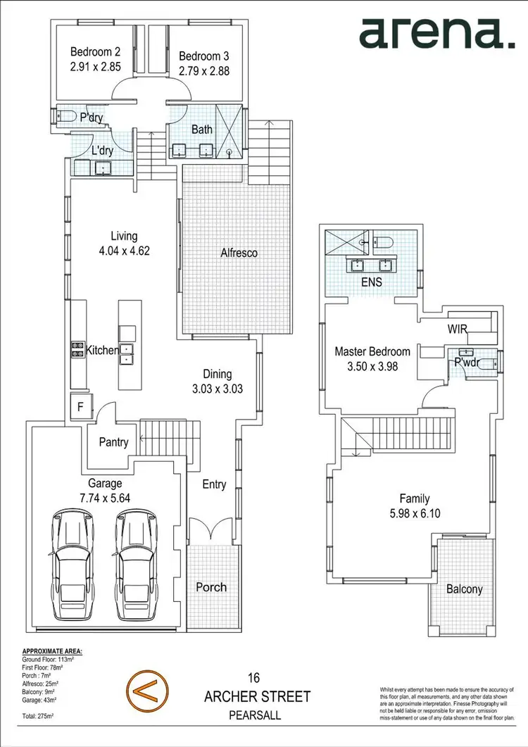 Floorplan of Homely house listing, 16 Archer Street, Pearsall WA 6065