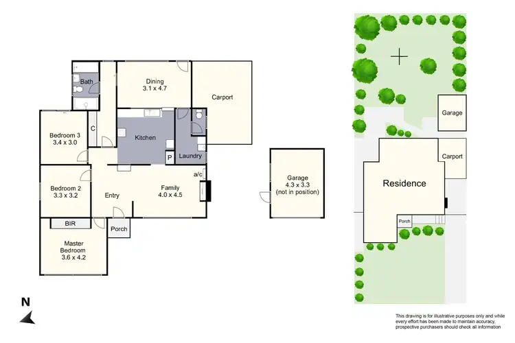 Floorplan of Homely house listing, 5 Emerald Drive, Springvale VIC 3171