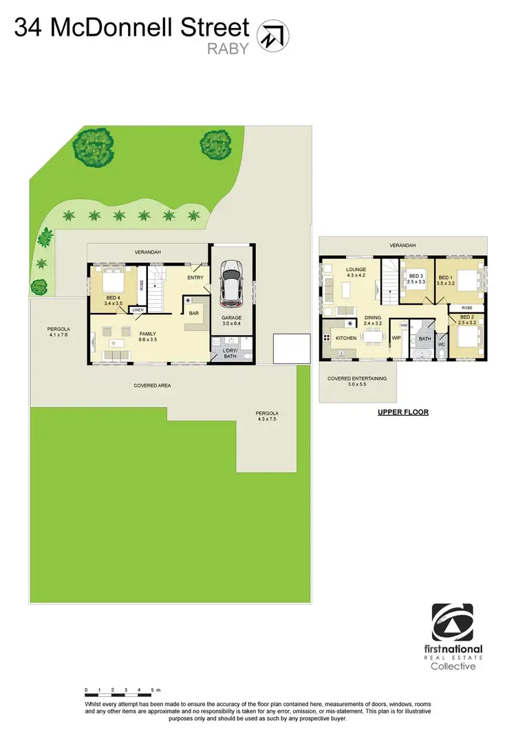 Floorplan of Homely house listing, 34 McDonnell Street, Raby NSW 2566