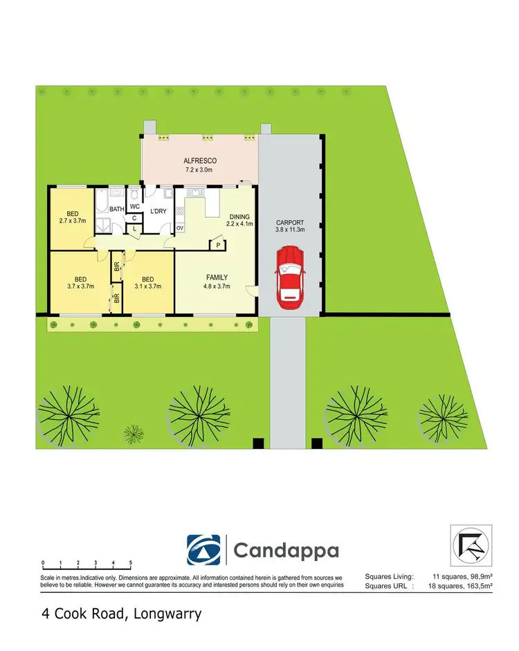 Floorplan of Homely house listing, 4 Cook Road, Longwarry VIC 3816