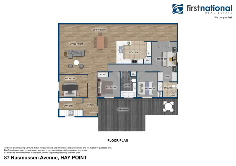 Floorplan of Homely house listing, 87 Rasmussen Avenue, Hay Point QLD 4740