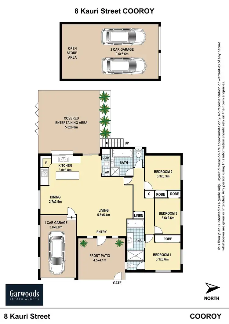 Floorplan of Homely house listing, 8 Kauri Street, Cooroy QLD 4563