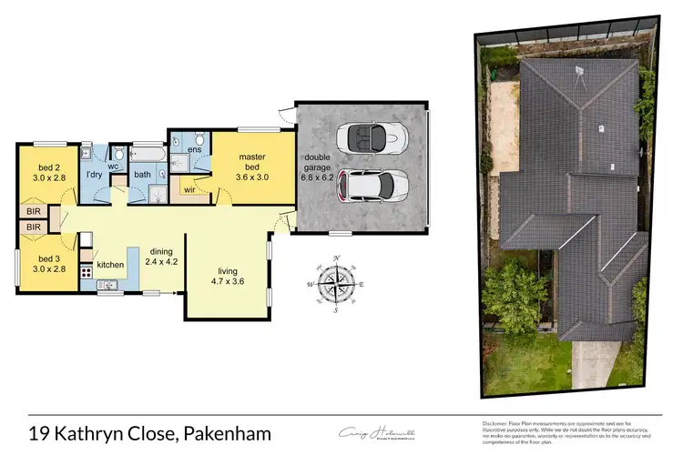 Floorplan of Homely house listing, 19 Kathryn Close, Pakenham VIC 3810