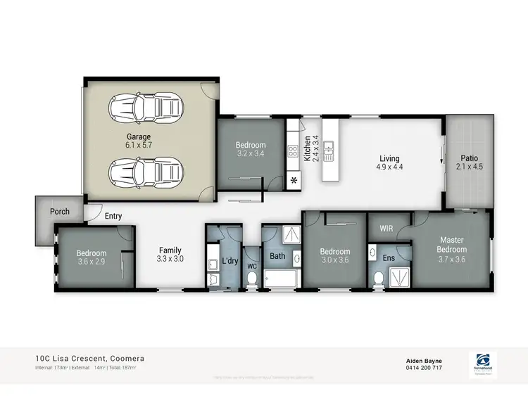 Floorplan of Homely house listing, 10C Lisa Crescent, Coomera QLD 4209