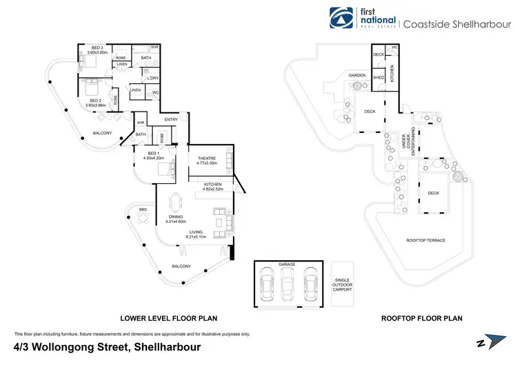 Floorplan of Homely unit listing, 4/3 Wollongong Street, Shellharbour NSW 2529