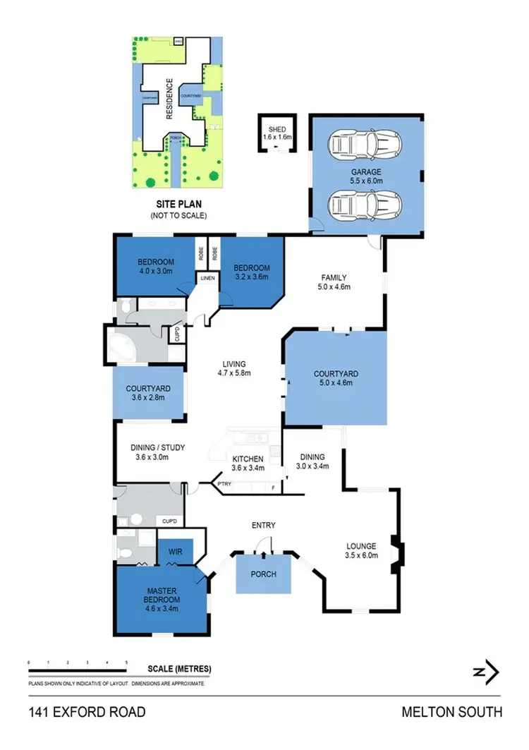 Floorplan of Homely house listing, 141 Exford Road, Melton South VIC 3338