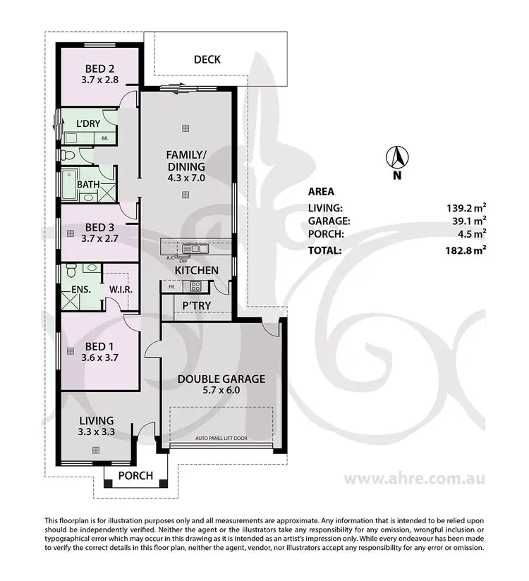 Floorplan of Homely house listing, 181 Heysen Boulevard, Mount Barker SA 5251