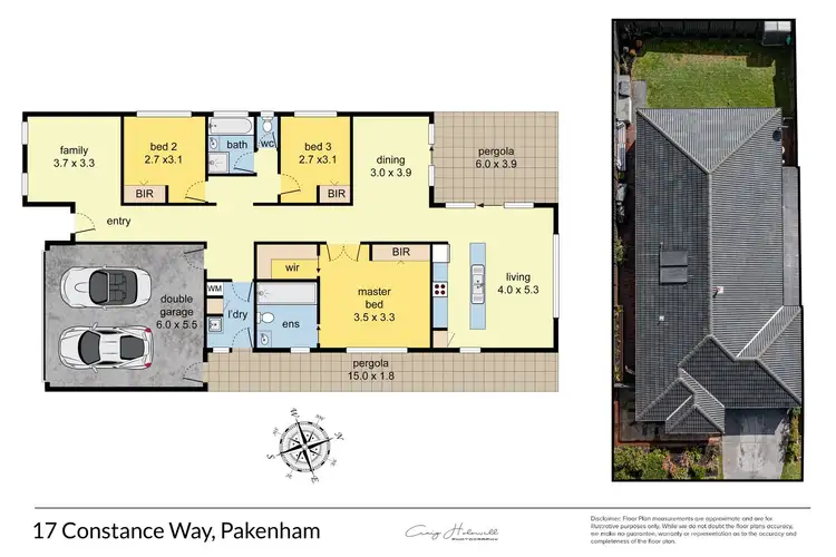 Floorplan of Homely house listing, 17 Constance Way, Pakenham VIC 3810