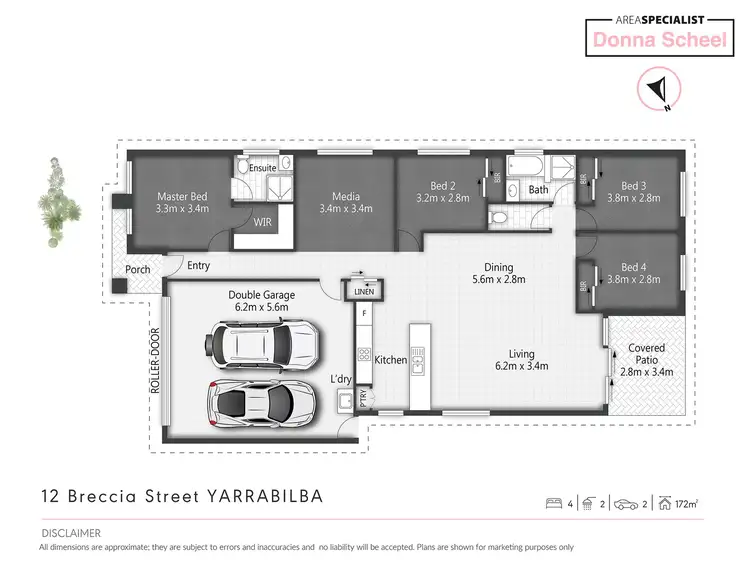 Floorplan of Homely house listing, 12 Breccia Street, Yarrabilba QLD 4207