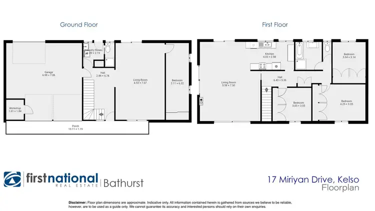 Floorplan of Homely house listing, 17 Miriyan Drive, Bathurst NSW 2795