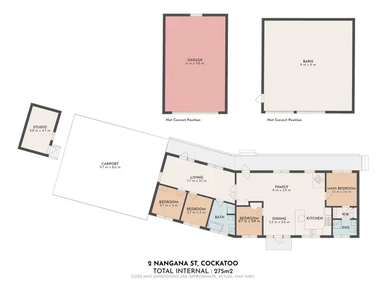 Floorplan of Homely house listing, 2 Nangana Street, Cockatoo VIC 3781