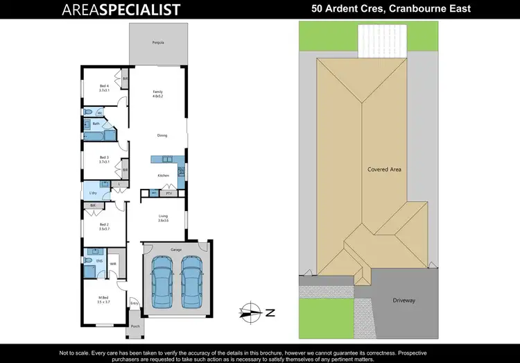 Floorplan of Homely house listing, 50 Ardent Crescent, Cranbourne East VIC 3977