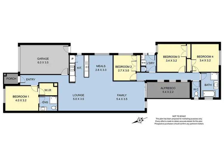 Floorplan of Homely house listing, 151 Webster Way, Pakenham VIC 3810