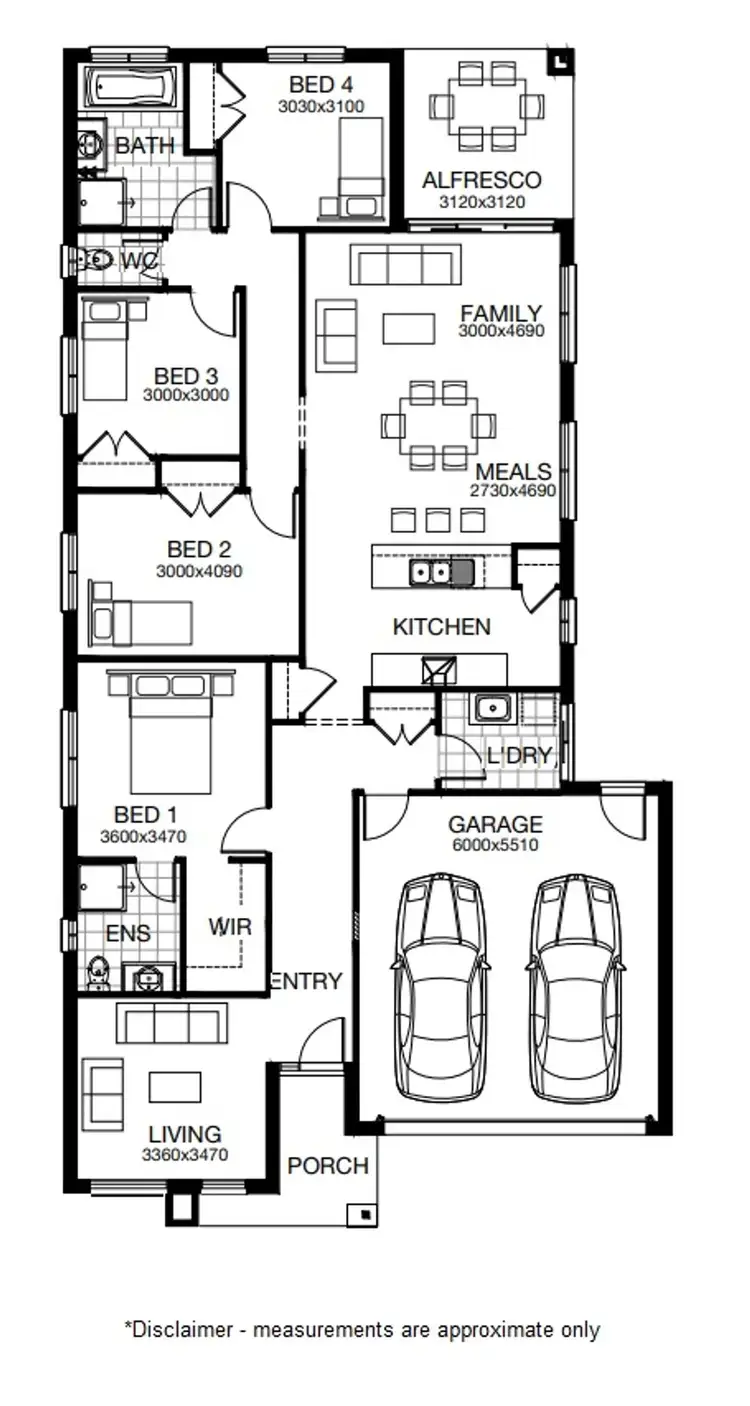 Floorplan of Homely house listing, 81 Bluehills Boulevard, Pakenham VIC 3810