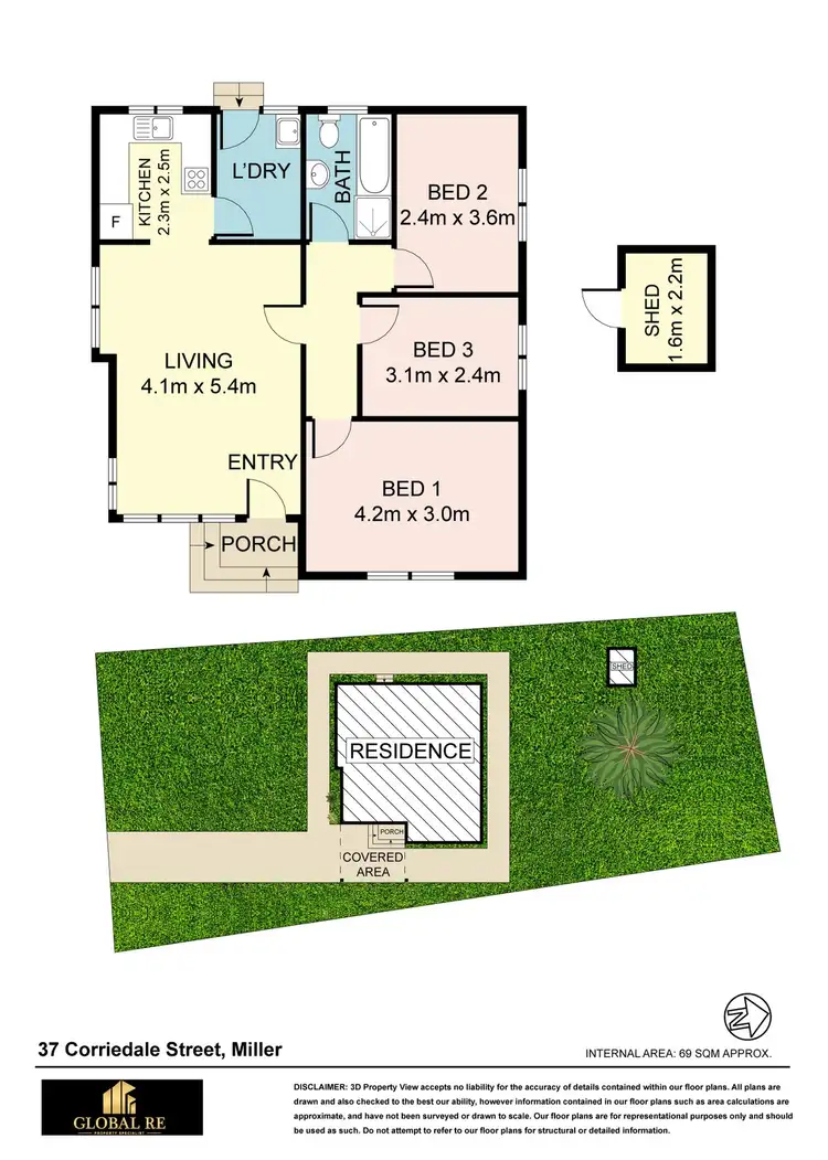Floorplan of Homely house listing, 37 Corriedale St, Miller NSW 2168