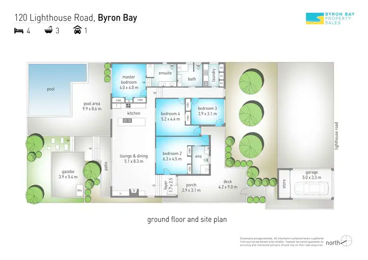Floorplan of Homely house listing, 120B Lighthouse Road, Byron Bay NSW 2481
