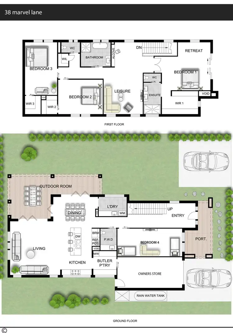 Floorplan of Homely house listing, 38 Marvell Lane, Byron Bay NSW 2481