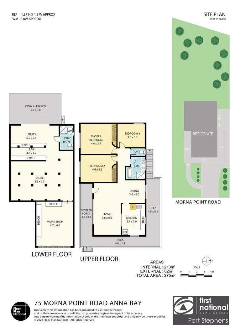 Floorplan of Homely house listing, 75 Morna Point Road, Anna Bay NSW 2316