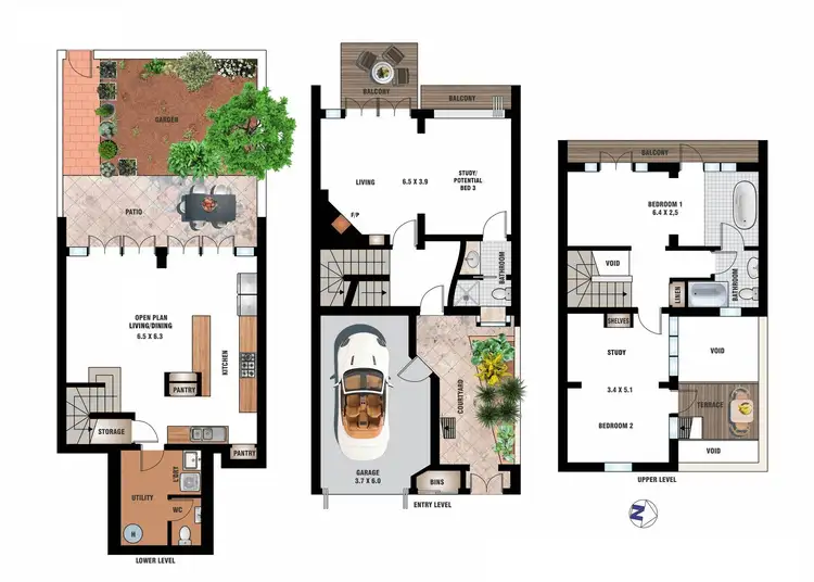 Floorplan of Homely house listing, 26 Thorne Street, Edgecliff NSW 2027