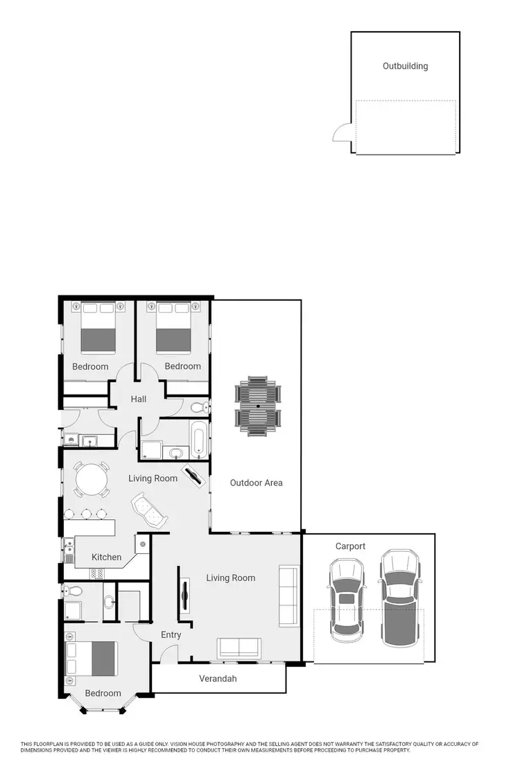 Floorplan of Homely house listing, 12 Nancy Court, Mildura VIC 3500