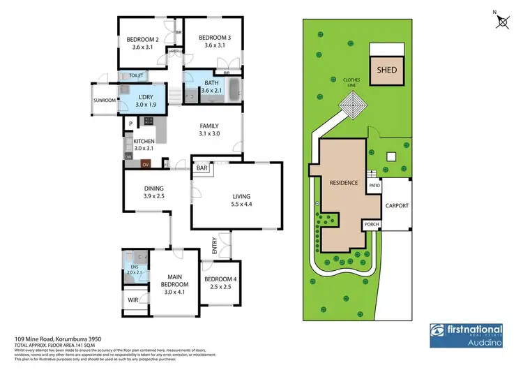 Floorplan of Homely house listing, 109 Mine Road, Korumburra VIC 3950