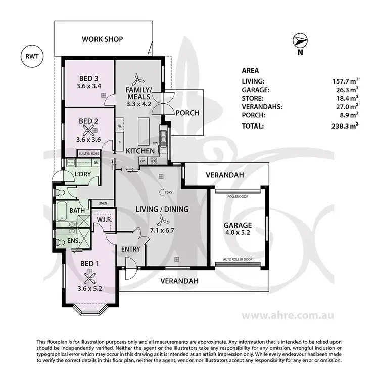 Floorplan of Homely house listing, 18 Lorikeet Road, Mount Barker SA 5251