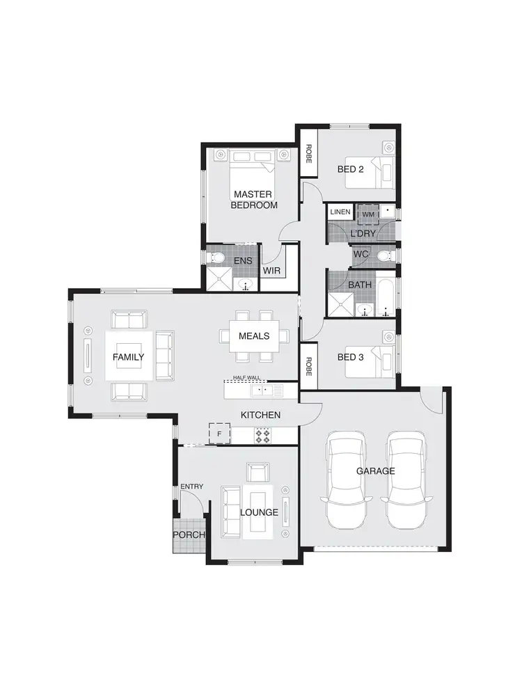 Floorplan of Homely house listing, 4 Gage Place, Macgregor ACT 2615