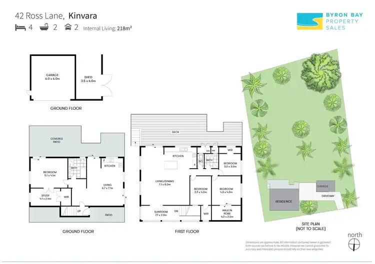 Floorplan of Homely house listing, 42 Ross Lane, Kinvara NSW 2478