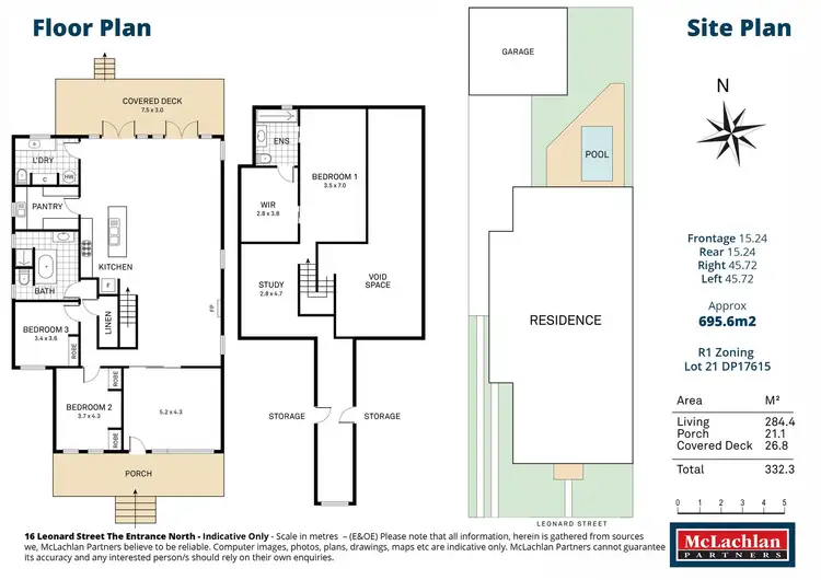 Floorplan of Homely house listing, 16 Leonard Street, The Entrance North NSW 2261
