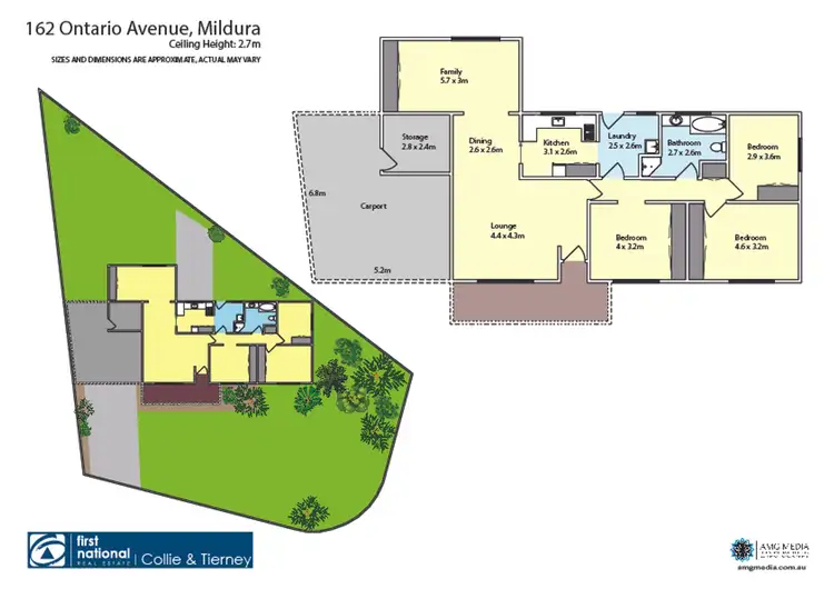 Floorplan of Homely house listing, 162 Ontario Avenue, Mildura VIC 3500