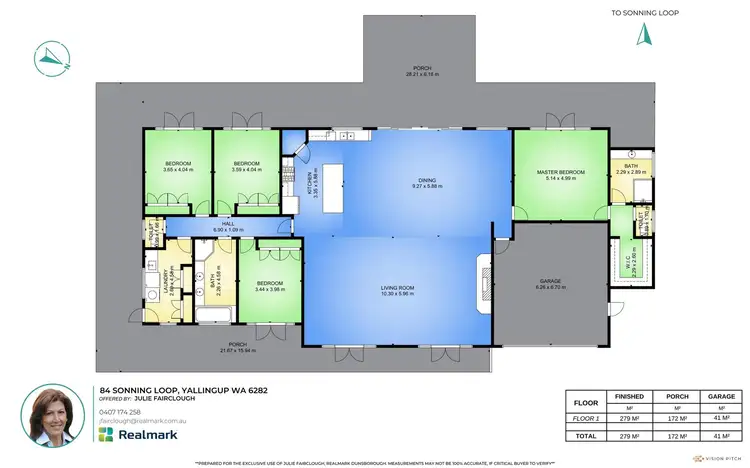 Floorplan of Homely house listing, 84 Sonning Loop, Yallingup WA 6282