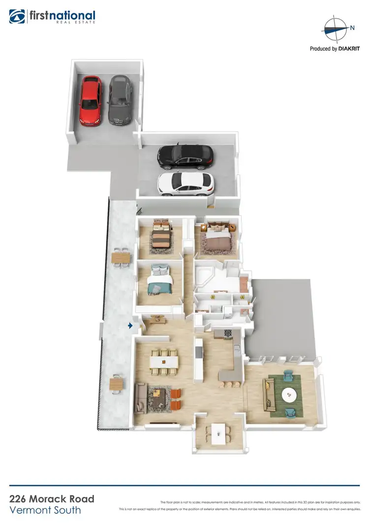 Floorplan of Homely house listing, 226 Morack Road, Vermont South VIC 3133
