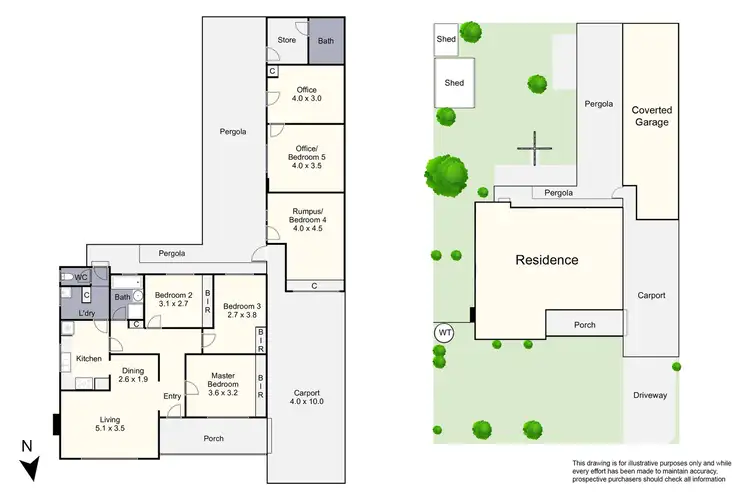 Floorplan of Homely house listing, 2 Dodds Street, Springvale VIC 3171