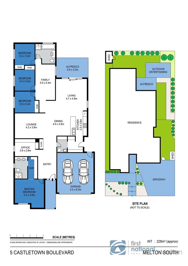 Floorplan of Homely house listing, 5 Castletown Boulevard, Weir Views VIC 3338