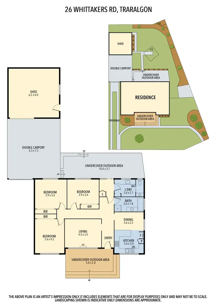 Floorplan of Homely other listing, 26 Whittakers Road, Traralgon VIC 3844