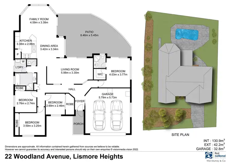 Floorplan of Homely house listing, 22 Woodland Avenue, Lismore Heights NSW 2480