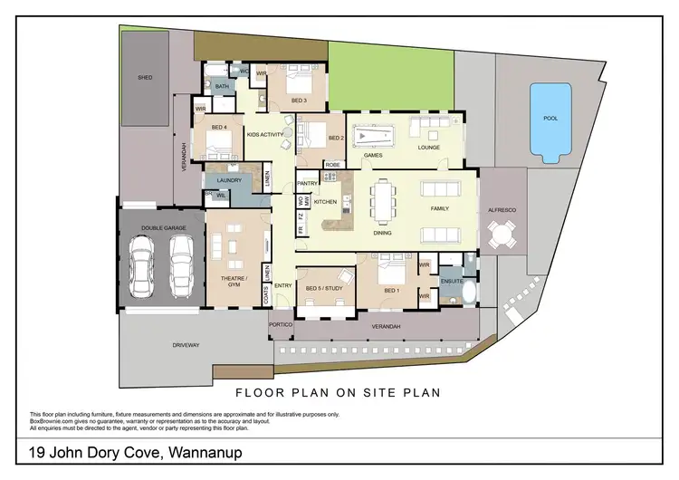 Floorplan of Homely house listing, 19 John Dory Cove, Wannanup WA 6210