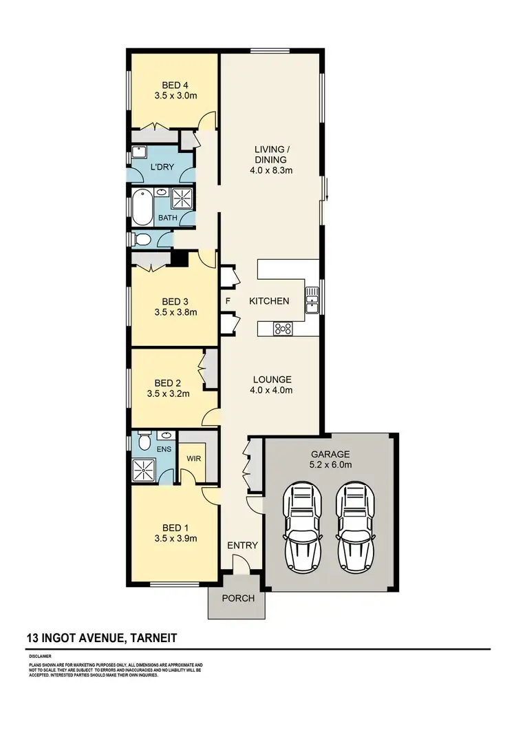 Floorplan of Homely house listing, 13 Ingot Avenue, Tarneit VIC 3029