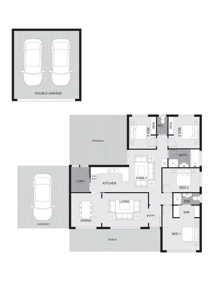 Floorplan of Homely house listing, 19 Mollee Crescent, Isabella Plains ACT 2905