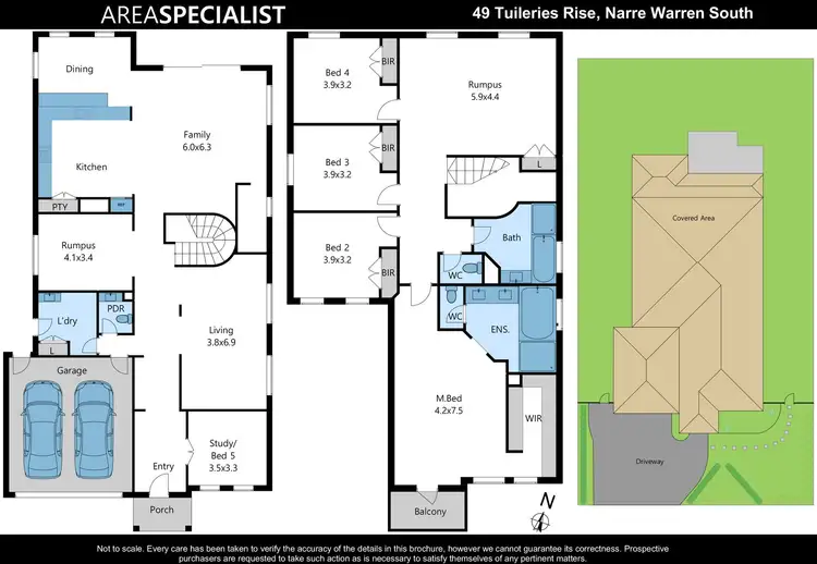 Floorplan of Homely house listing, 49 Tuileries Rise, Narre Warren South VIC 3805