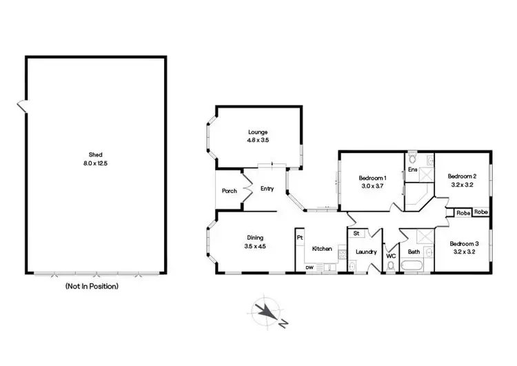 Floorplan of Homely house listing, 30 Frith Road, Gisborne VIC 3437