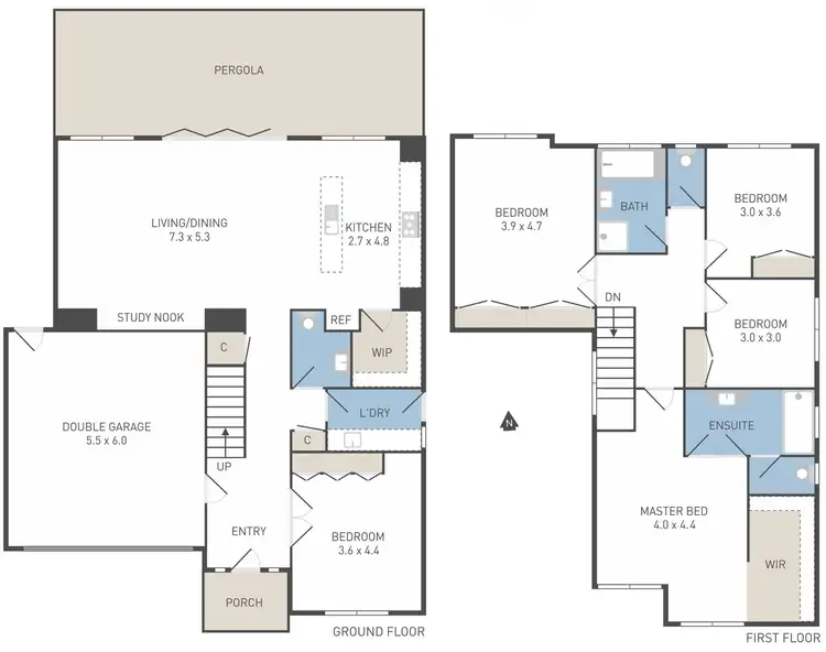 Floorplan of Homely house listing, 9 Orpheus Street, Point Cook VIC 3030