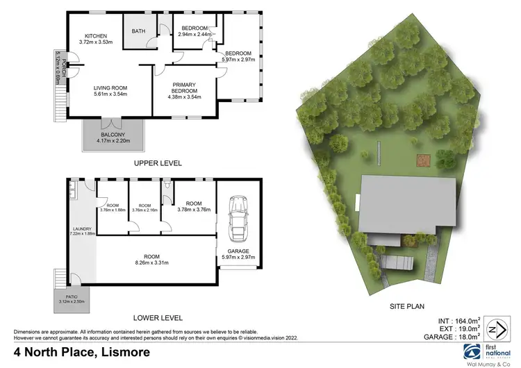 Floorplan of Homely house listing, 4 North Place, Lismore NSW 2480