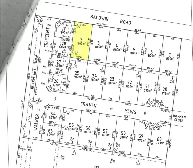 Floorplan of Homely land listing, 39 Baldwin Road, Traralgon VIC 3844