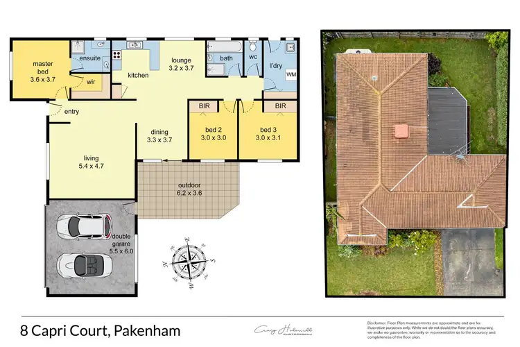 Floorplan of Homely house listing, 8 Capri Court, Pakenham VIC 3810