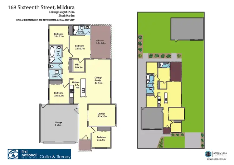 Floorplan of Homely house listing, 168 Sixteenth Street, Mildura VIC 3500